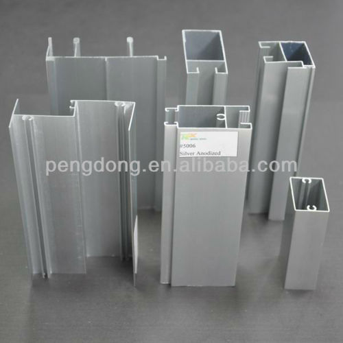Natural Anodized Aluminium Profile For Nigeria Sliding Window, High