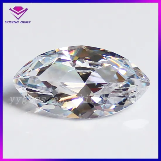 White Marquise Gemstone Buyers CZ Cubic Zirconia Stone Direct Sell