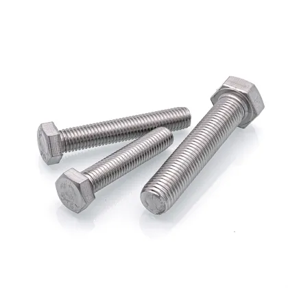 Din933 Hex Head Bolts Ss316