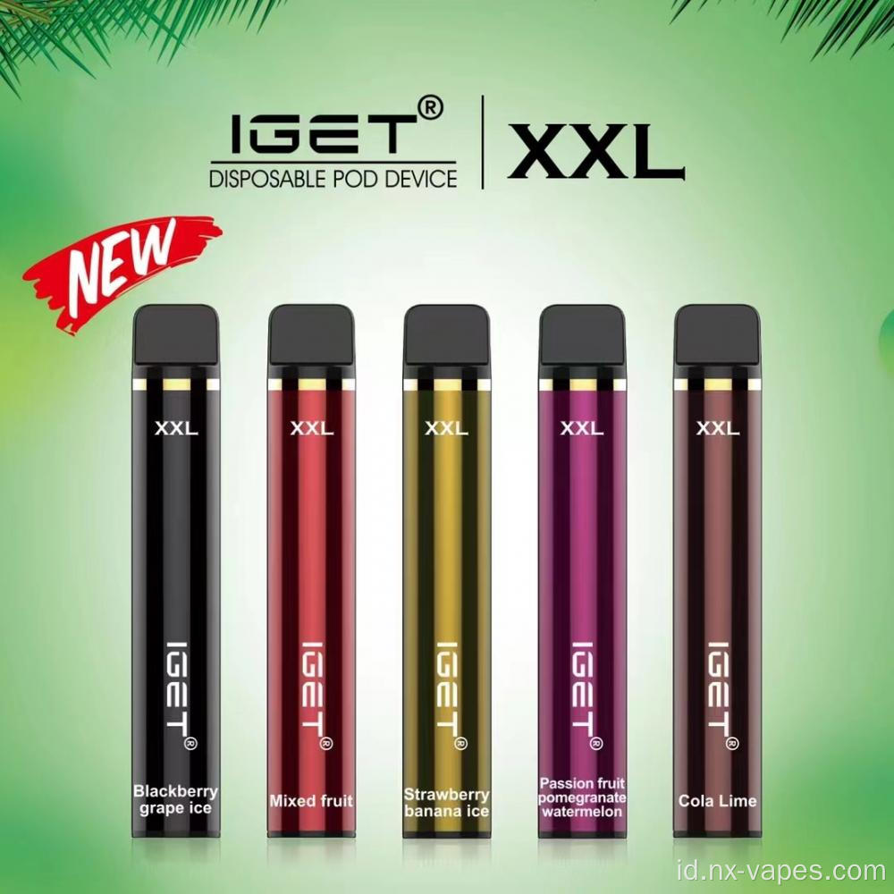 Australia IGET XXL Perangkat Vape sekali pakai