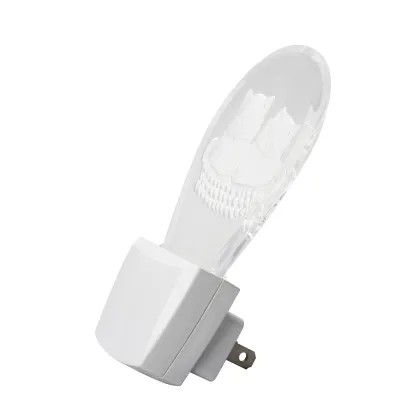 Kitty Acrylic Plug-in Night Light for Kids' Bedroom Lamp