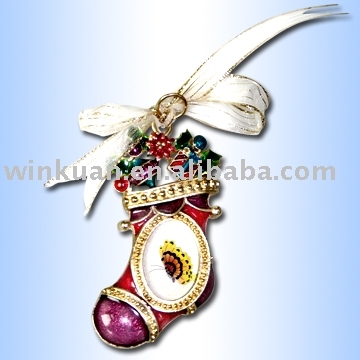 metal christmas stockings  pendant