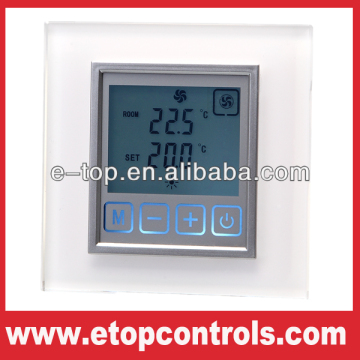 Touch Screen Digital FCU Thermostat