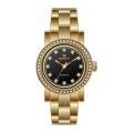 Brush Band Diamond Dial Dress Women Watches