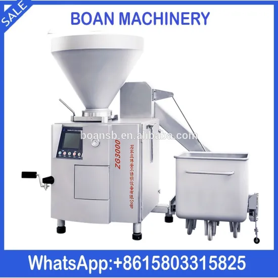 Stainless steel sausage filling machine