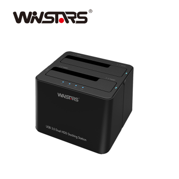 USB-C Dual Bay Docking Station for 2.5&3.5