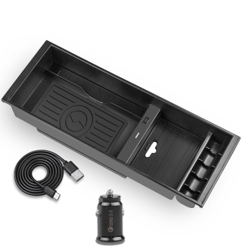 Fast Charging Wireless Car Charger Adapter for Ford F-150 2015-2020
