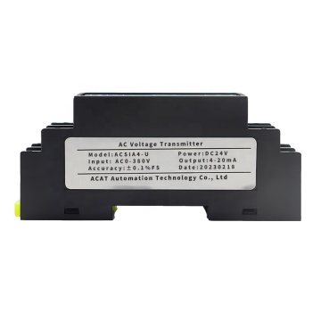 0-500V/0-1000V AC Voltage Transducer Sensor with 0-10V/4-20mA Output