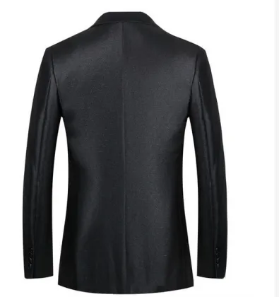 top brand black coat pant men suit