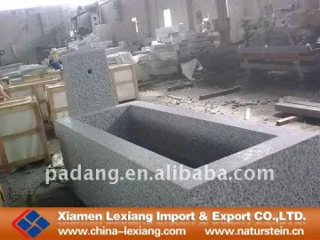 G654 antique grinding stone water sink