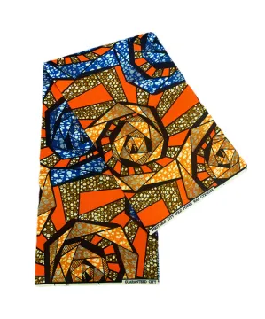 100% african polyester printed fabrics