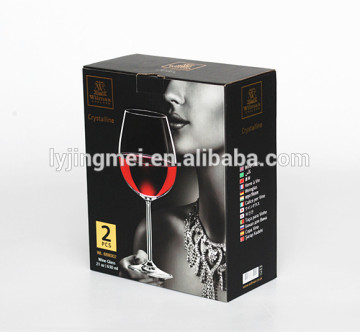 Best selling red wine paper box