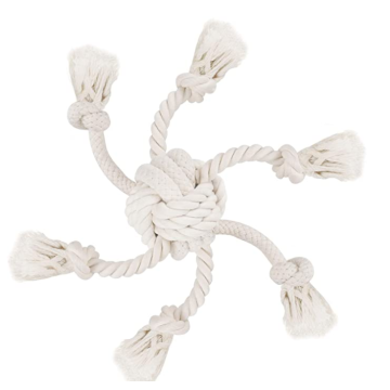 Giocattolo di corda intrecciata in cotone