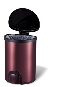 High-End Flip Foot Touch Trash Can