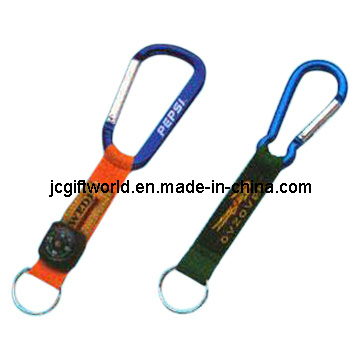 Niestandardowa promocja Krótki pasek smycz z karabińczykiem Keychain (JC232L)