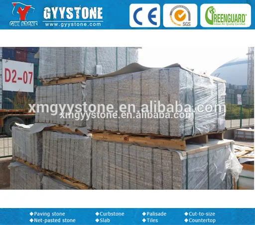 white granite all sides road side curb stone