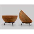 Corten Steel Outdoor Fire Pit Bowls