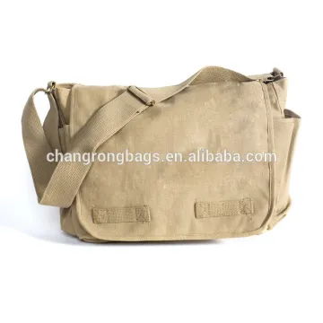 journey history washed canvas messenger bag