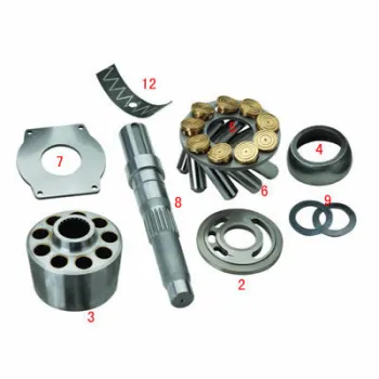 Rexroth A4vso40 / 45 / 56 / 71 / 125 / 180 / 250 / 355 Hydraulic Pump Parts, Drive Shaft