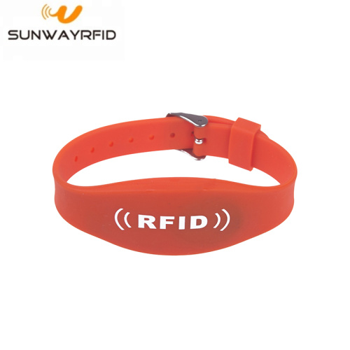 Dual Frequency Passive RFID Festival Bracelets Wristband