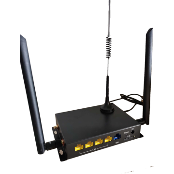 150Mbps LTE CAT 4 4G Router with 2.4G WiFi Support - Mikrotik Router