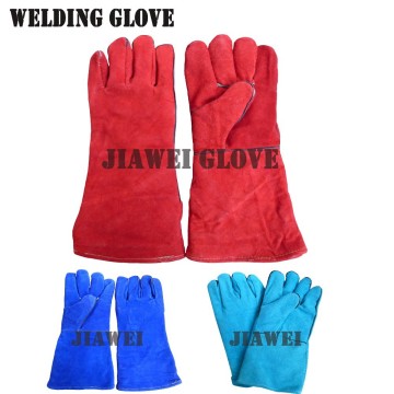 A Grade Cow Split Leather Welding Glove Working Glove/Guantes De Cuero 0217