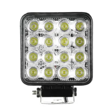 Hot sale 12v driving working square 48w led worklight,auto waterproof led worklight