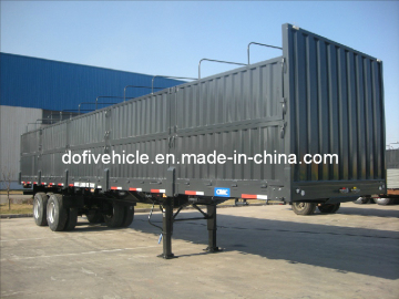 40' Cargo Trailer with Two Axles and Drop Side (ZJV9403LB)