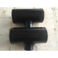 TEE black steel reducing Sch40BW pipe fittings