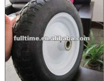 flate free rubber foam wheel for european market 4.00-8
