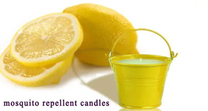 Citronella Oil wax Candle for Insect Repellent