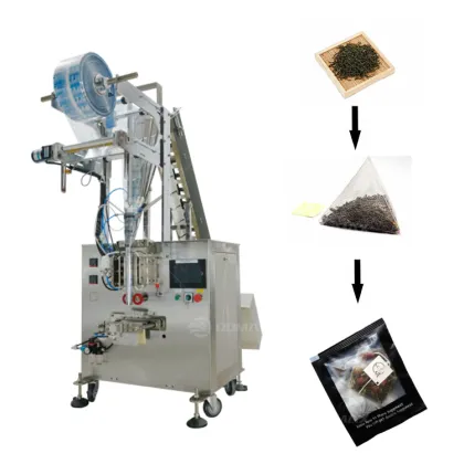 Easy to Operate Pyramid Tea Bag Packing Machine for Black and Scented Teas