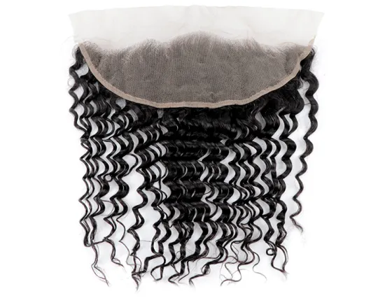 Cuticle Aligned Brazilian Hair Transparent Swiss Lace Frontal 13*4 Lace Frontal Closure Ear to Ear Lace Frontal Closure
