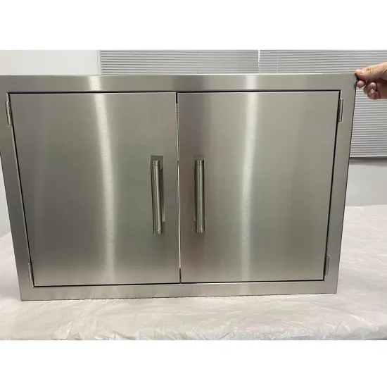 Stainless Steel Backyard Kitchen Bbq Grill Double Access Doors Kitchen Cabinet Doors