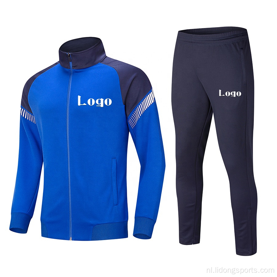 Low Moq Stripe Color Block Men Jogs -zweetpakken