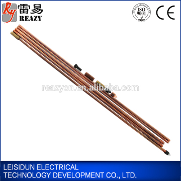 2015 Guangzhou factory earth rod Copper Clad Steel electrode Ground Rod