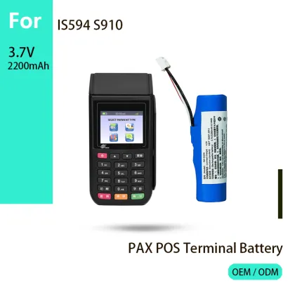 Pax S910 IS594 Pos Terminal Battery
