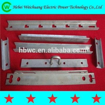 Hebei Weichuang manufacturer high quality electrical cross arm/ angle iron for pole line hardware