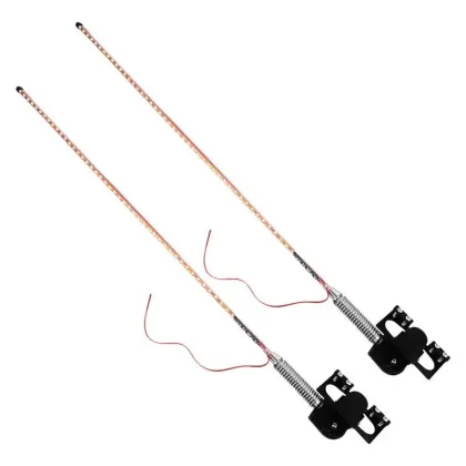 24V LED RGB Truck Antenna Light - Colorful Streamer Flashing Pilot Lights for Trunk