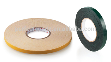 Foam double side tape coated with hotmelt adhesive