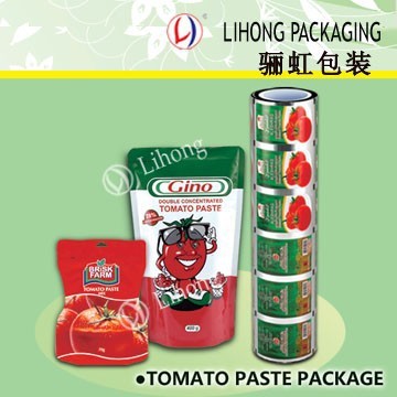 Flexible Ketchup Packaging Bag