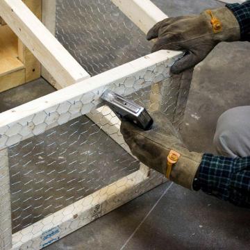 3/8" Hot Dipped Galvanized Hexagonal Chicken Wire Mesh