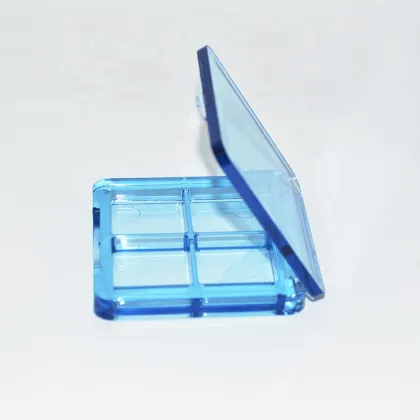 Unique Luxury Klein Blue Empty Magnetic Eyeshadow Palette