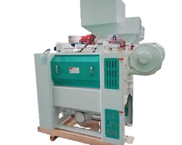 CLJ Horizontal Emery Roller Rice Whitener MNSW18F - 18.5~30KW, 2~3T/H Grain Processing Machine (without Motor)