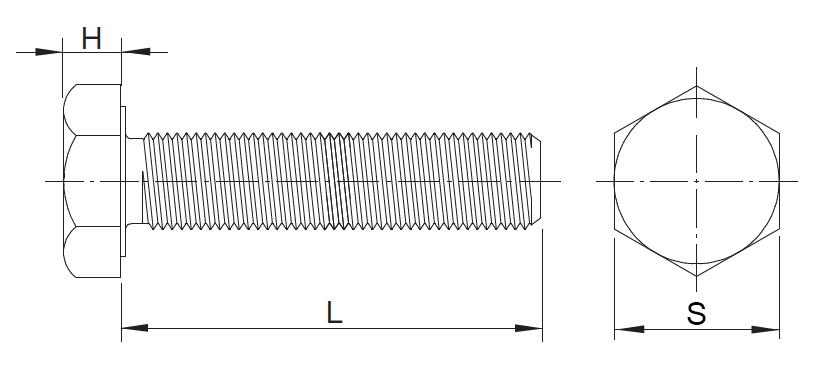 Excellent Quality Hex Bolts