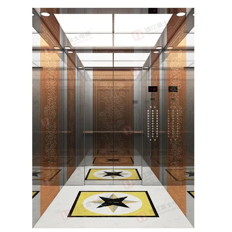 Small Machine Room Lift and Vertical Commercial Residential Passenger Elevator