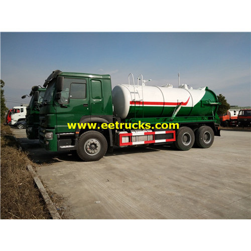 14 CBM 6x4 Dung Vacuum Trucks