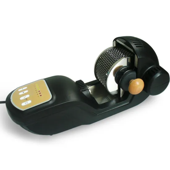 Temperature-Controlled Electric Roaster for Coffee Beans, Nuts, and Peanuts