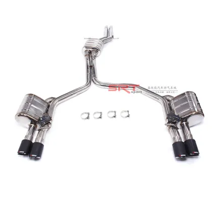 Super Racing Tailpipe Exhaust System for Audi S6 Valve Exhaust