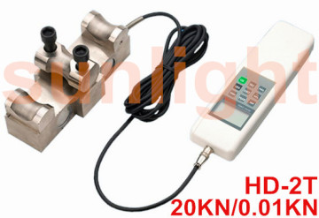 Digital Pressuremeter Tension Meter 20KN External Cylinder Shape Sensor HD-2T